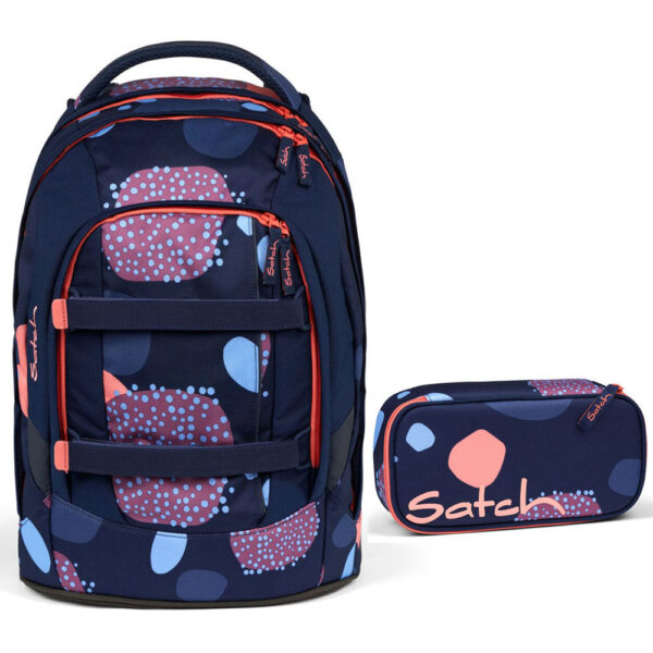 Satch Pack Schulrucksack-Set 2tlg Coral Reef