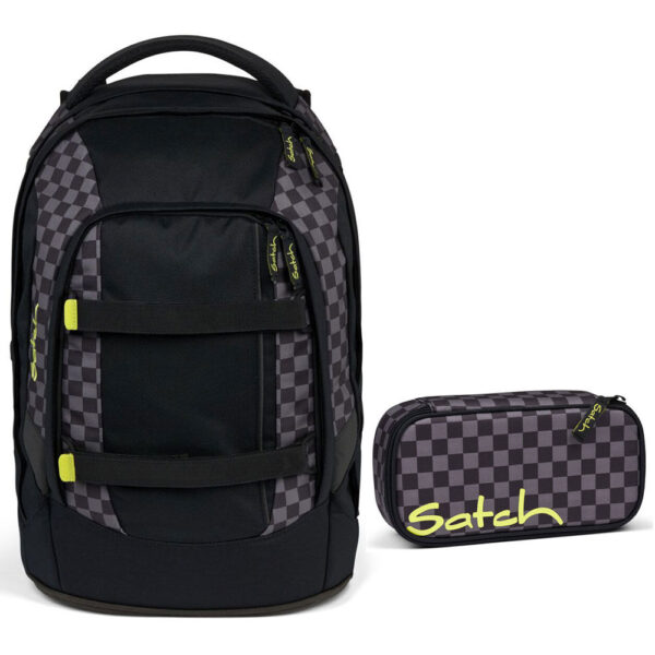 Satch Pack Schulrucksack-Set 2tlg Dark Skate