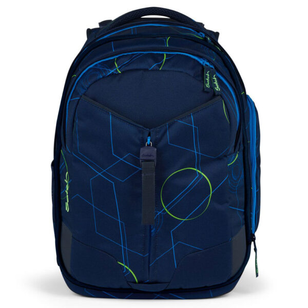 Satch Match Schulrucksack Blue Tech