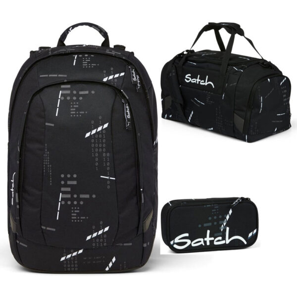 Satch Air Schulrucksack-Set 3tlg Ninja Matrix