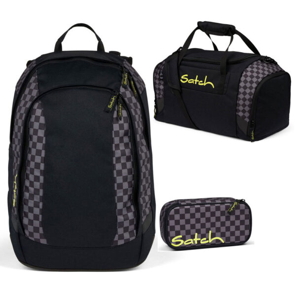 Satch Air Schulrucksack-Set 3tlg Dark Skate