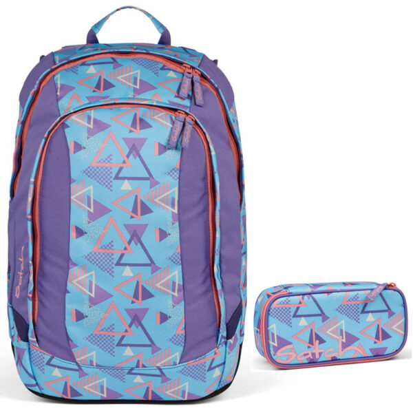 Satch Air Schulrucksack-Set 2tlg 80s Dance