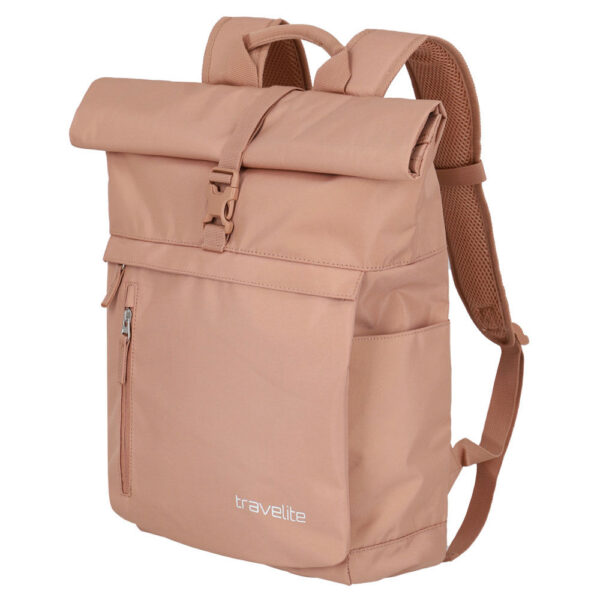 Travelite Basics Rollup Rucksack Puderrosa