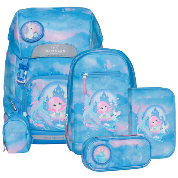 Beckmann Classic 22L Schulrucksack-Set 6tlg Fairytale