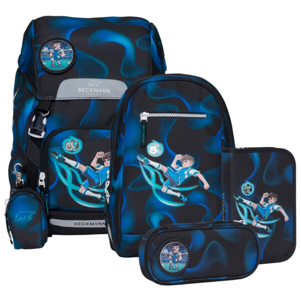 Beckmann Classic 22L Schulrucksack-Set 6tlg Magic League