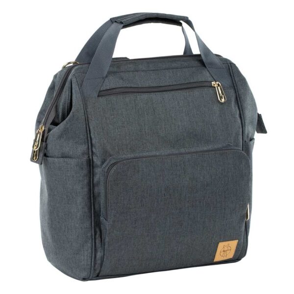 LÄSSIG Glam Goldie Wickelrucksack Anthracite