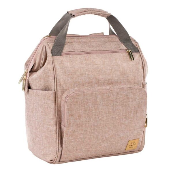 LÄSSIG Glam Goldie Wickelrucksack Rose