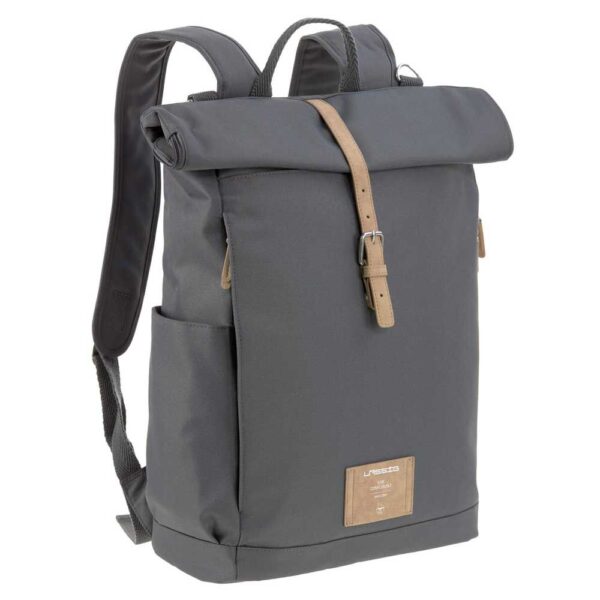 LÄSSIG Rolltop Wickelrucksack Anthracite