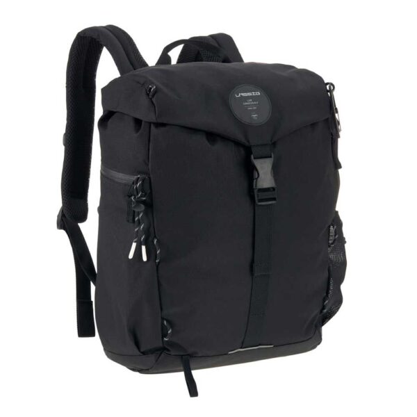 LÄSSIG Outdoor Wickelrucksack Black