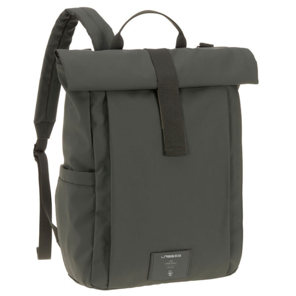 LÄSSIG Rolltop Up Wickelrucksack Olive