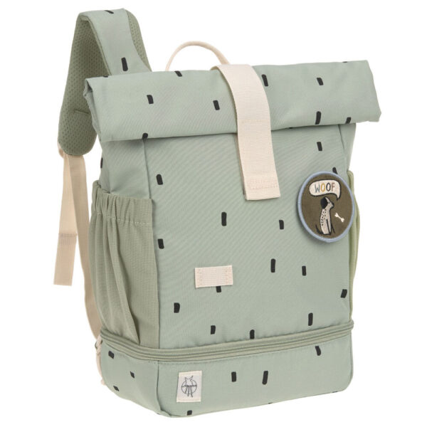 LÄSSIG Mini Rolltop Rucksack Happy Prints Light O