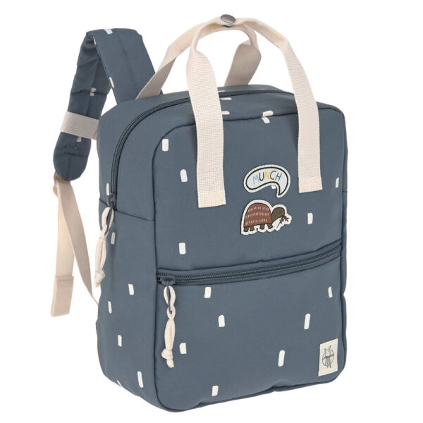 LÄSSIG Mini Square Rucksack Happy Prints Midnigh