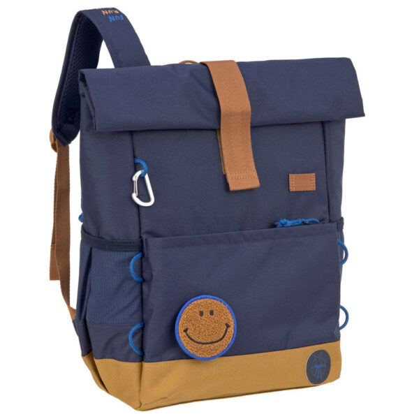 LÄSSIG Medium Rolltop Backpack Little Gang Navy