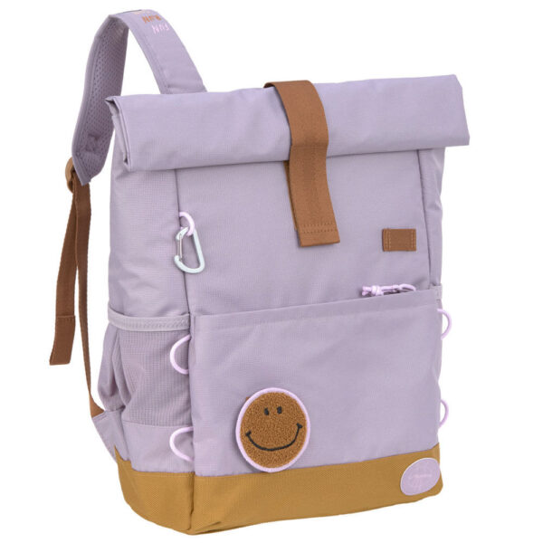 LÄSSIG Medium Rolltop Backpack Little Gang Lilac