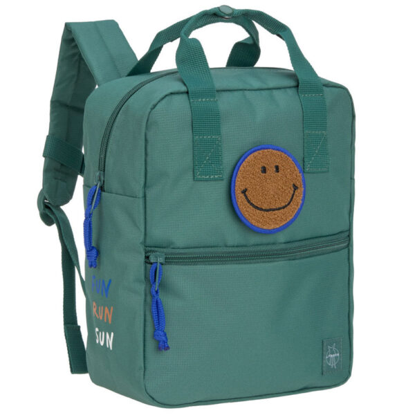 LÄSSIG Mini Square Backpack Little Gang Dark Green