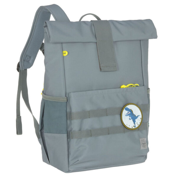 LÄSSIG Medium Rolltop Rucksack Green