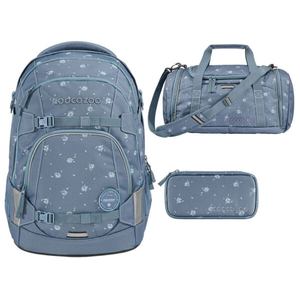 coocazoo MATE Schulrucksack-Set 3tlg Bloomy Daisy