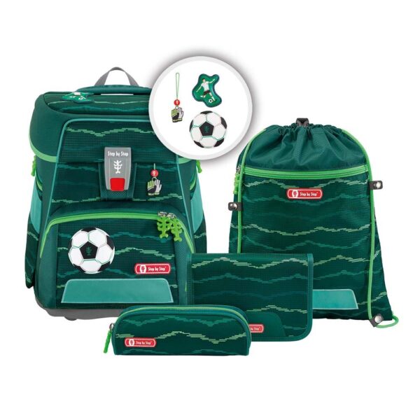 Step by Step SPACE Schulranzen-Set 5tlg Soccer Star SP