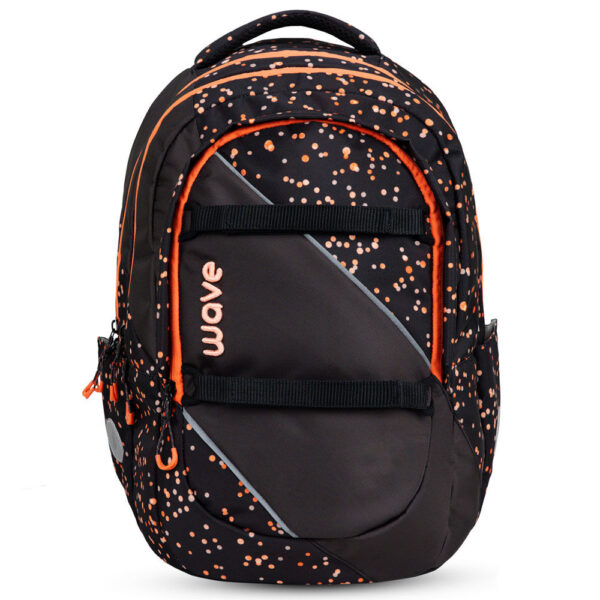 Wave Prime Schulrucksack Dots Blooms