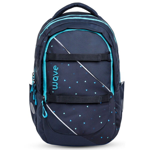 Wave Prime Schulrucksack Dots Aurora