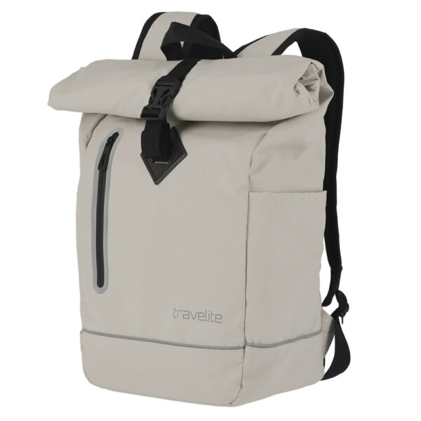 Travelite Basics Roll-Up Rucksack Elfenbein