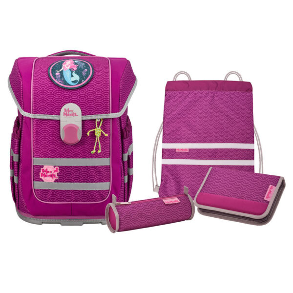 McNeill McOcean Schulranzen-Set 5tlg Puntopink