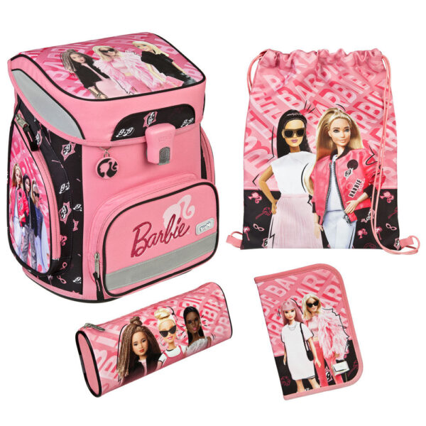 Scooli EasyFit Schulranzen-Set 5tlg Barbie