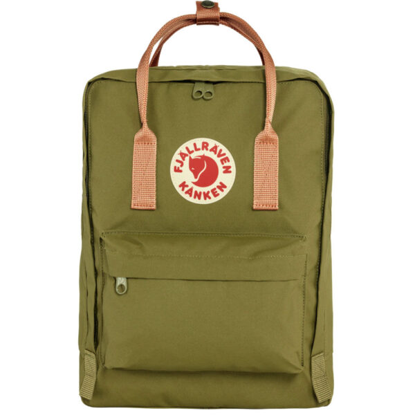 Fjällräven Kanken Rucksack Foliage Green-Peach