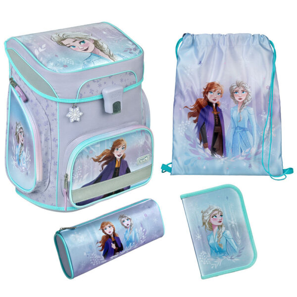 Scooli EasyFit Schulranzen-Set 5tlg Frozen 2024