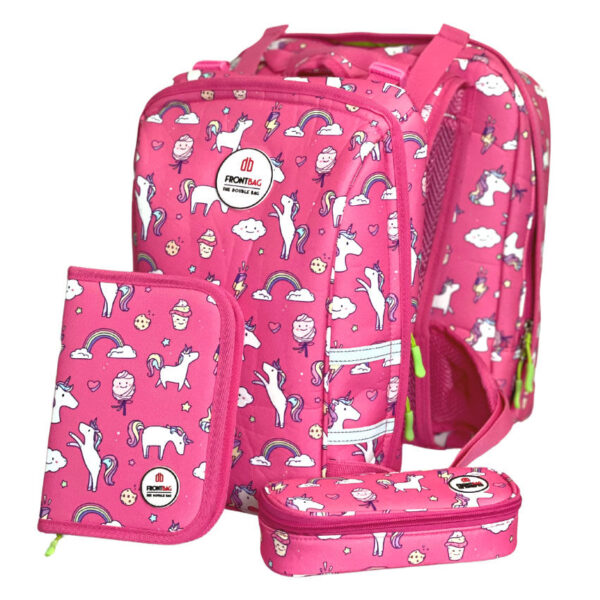 Frontbag Schulranzen-Set 3tlg Sweet Unicorn