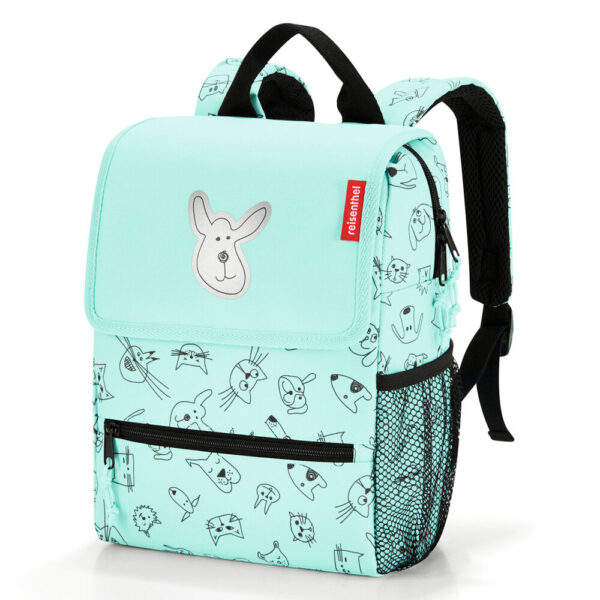 Reisenthel Backpack Kids Cats and Dogs Mint