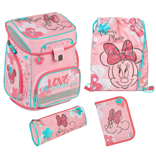 Scooli EasyFit Schulranzen-Set 5tlg Minnie Mouse 2024