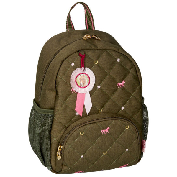 Spiegelburg kleiner Rucksack Pferdefreunde Oliv