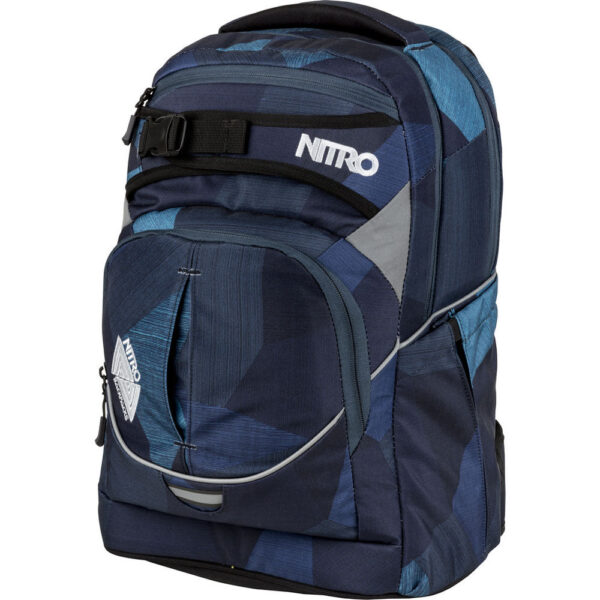 Nitro Superhero Rucksack Fragments Blue