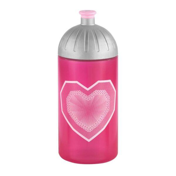 Step by Step Trinkflasche 0,5 l Glitter Heart