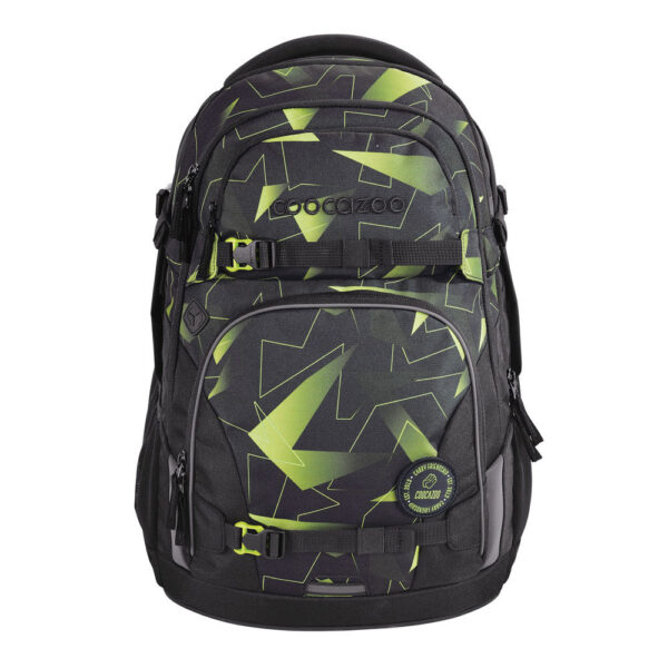 coocazoo PORTER Schulrucksack Lime Flash