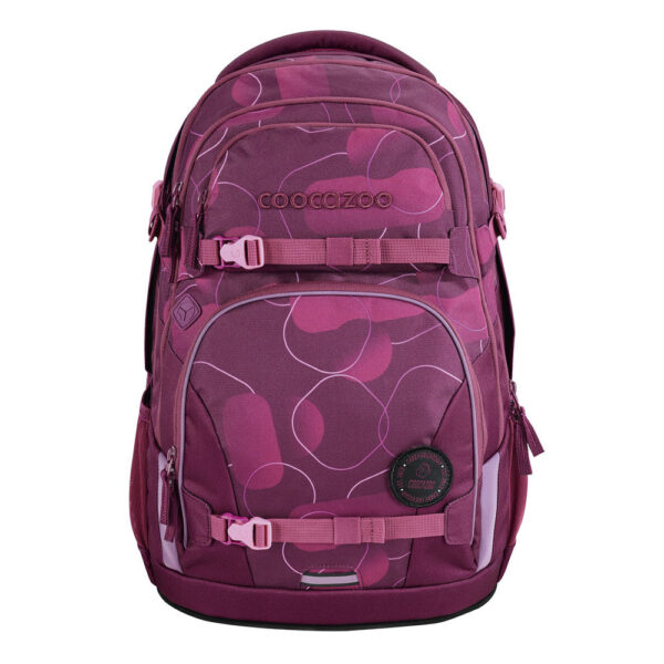 coocazoo PORTER Schulrucksack Berry Bubbles