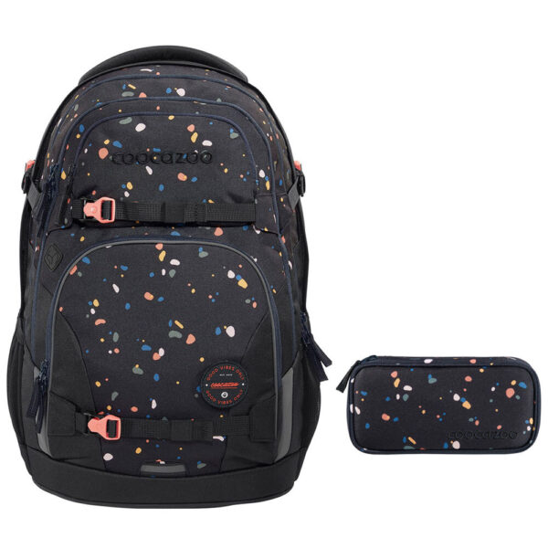 coocazoo PORTER Schulrucksack-Set 2tlg Sprinkled Candy