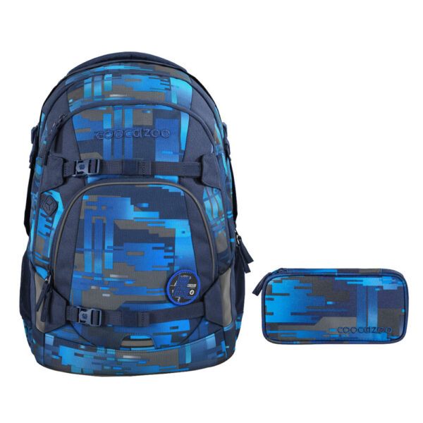 coocazoo MATE Schulrucksack-Set 2tlg Deep Matrix