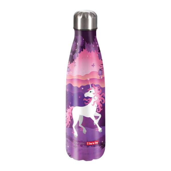 Step by Step Edelstahl-Trinkflasche 500 ml Unicorn Nuala