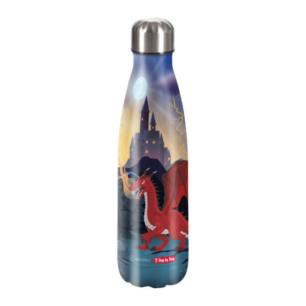 Step by Step Edelstahl-Trinkflasche 500 ml Dragon Drako