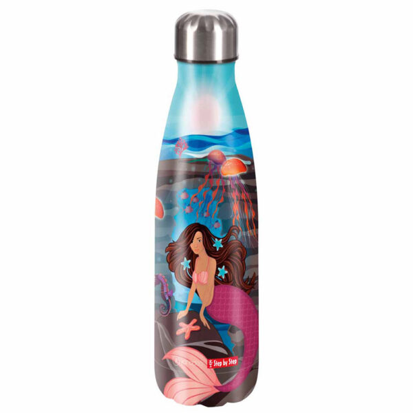 Step by Step Edelstahl-Trinkflasche 500 ml Mermaid Delia