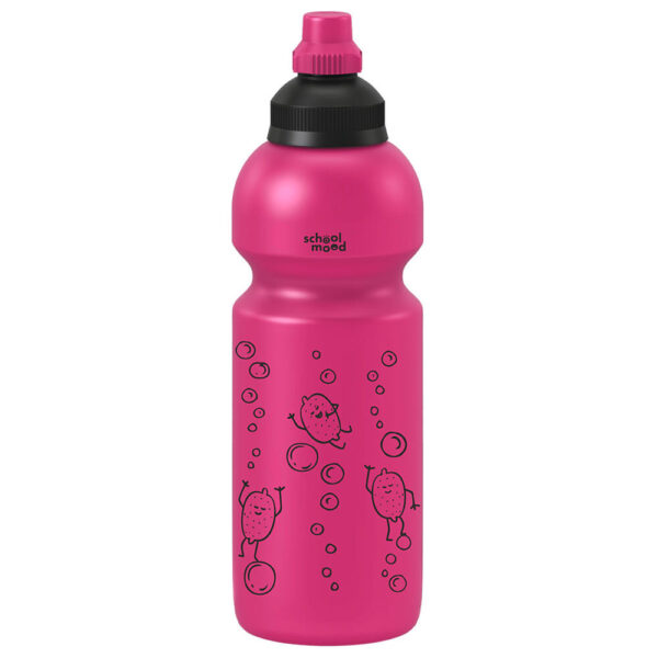 School-Mood Trinkflasche 600 ml Pink