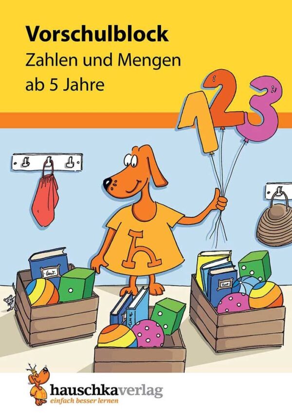 Hauschka Verlag 627 Vorschulblock - Zahlen und Mengen