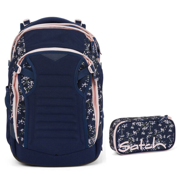 Satch Match Schulrucksack-Set 2tlg Bloomy Breeze