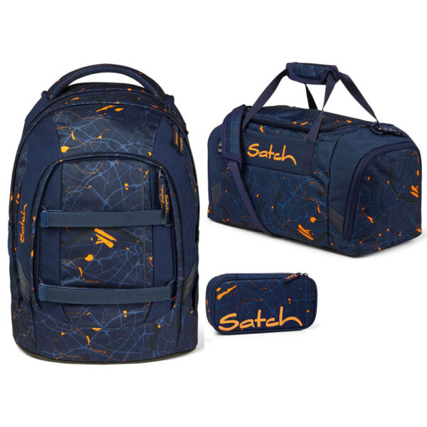 Satch Pack Schulrucksack-Set 3tlg Urban Journey