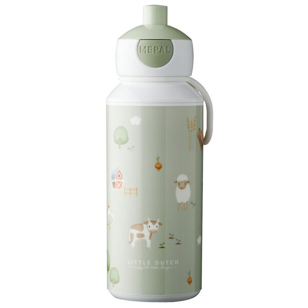 Mepal Campus Pop-Up Trinkflasche 400 ml Little Farm