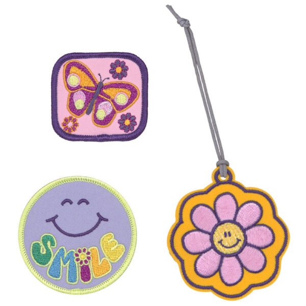 LÄSSIG School Patches-Set Flowers