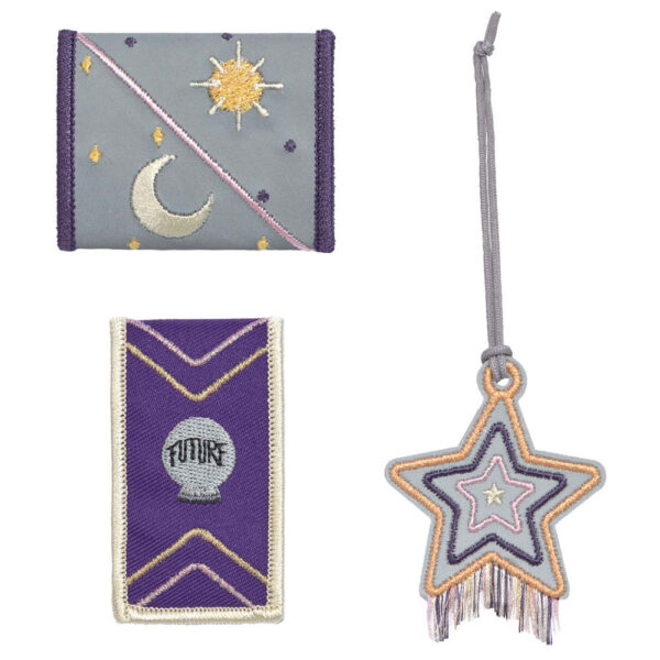 Bold Match School Patches Set Universe Purple