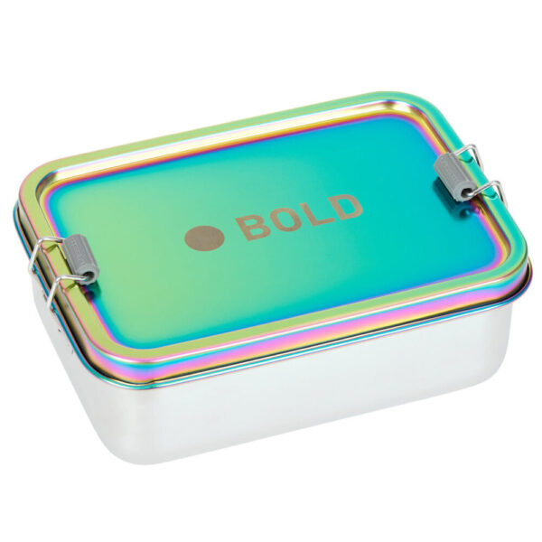 Bold Edelstahl Lunchbox Rainbow